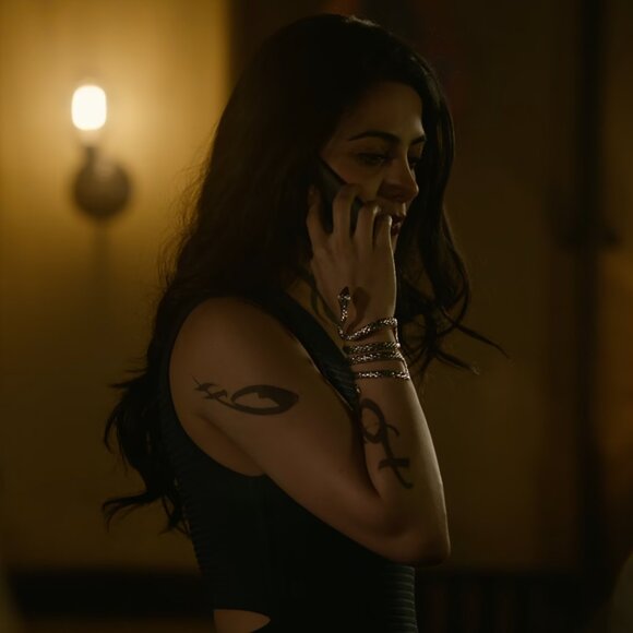 T by Alexander Wang Cutout Ribbed-Knit Mini Dress ASO Isabelle Lightwood - Picture 11 of 11